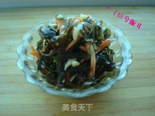 蒜蓉海带丝的做法