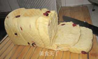 酒渍蔓越莓吐司