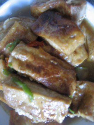家常煎豆腐的做法