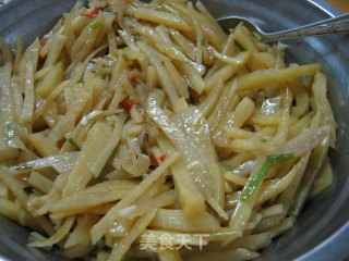 醋溜土豆丝的做法