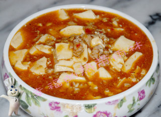 肉末豆腐的做法