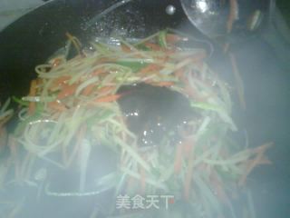 家常葱花饼和蚝油三丝的做法