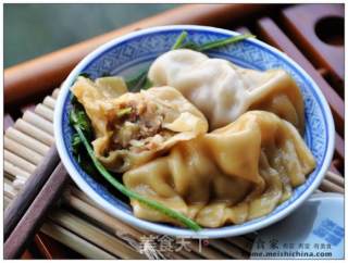 干贝苞菜猪肉饺子的做法