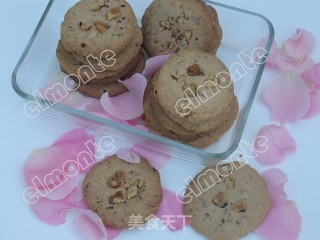 核桃玫瑰饼干