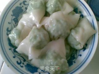 荠菜鲜肉大馄饨