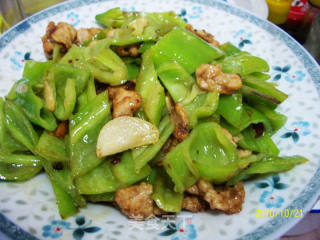 青椒肉片的做法