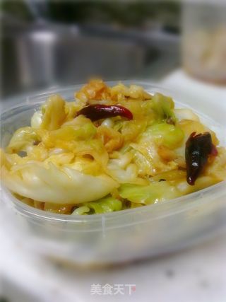 炝炒包菜的做法