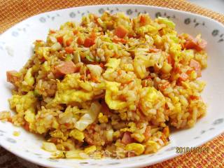 杂蔬辣炒饭