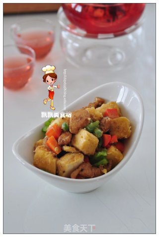什锦炒馒头粒的做法