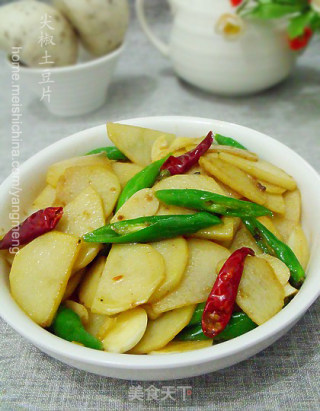 尖椒土豆片的做法