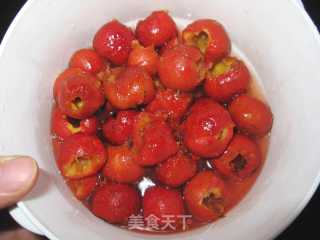 桂花炒红果的做法