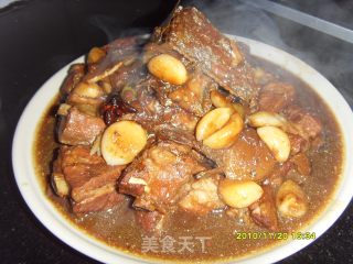 家常排骨炖刀鱼的做法