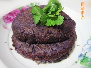 鸡蛋紫薯饼的做法