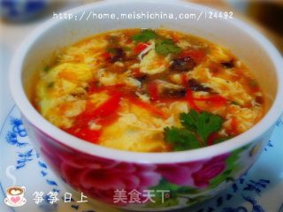 番茄紫菜牛骨蛋汤的做法