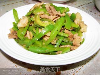 青椒肉丝的做法