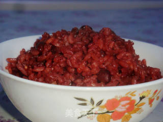 红豆饭的做法