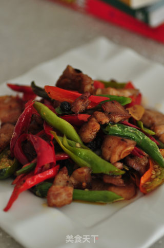 农家小炒肉的做法
