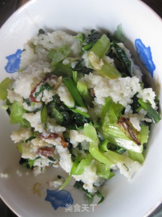芋头青菜炒饭