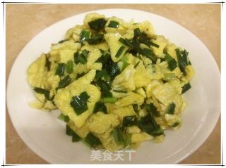 韭菜炒鸡蛋的做法