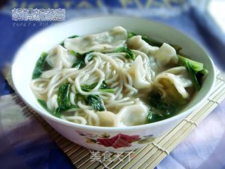 清汤饺子面