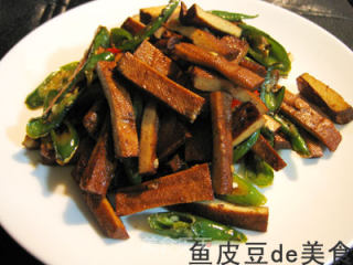 辣炒香干的做法
