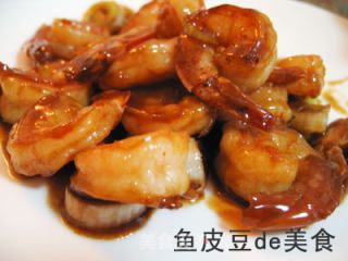 蚝油虾仁的做法