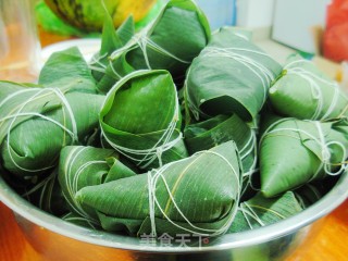 大红豆粽子