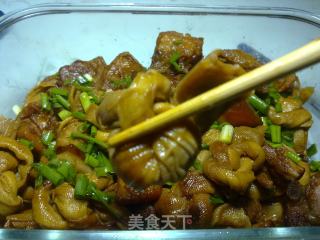 百叶结红烧肉的做法