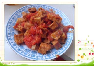 西红柿炖豆腐的做法