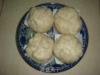 鲜菜肉包的做法