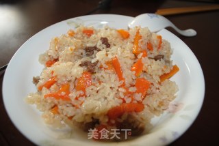 【简单而不简约的手抓饭】的做法