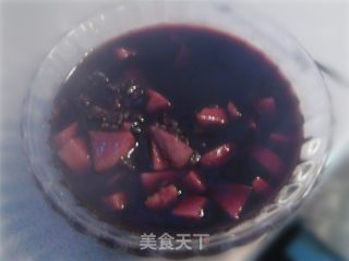 紫米芋块粥
