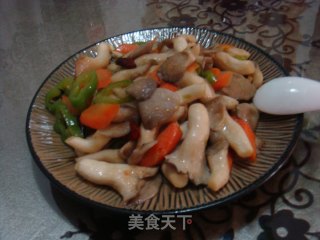 素炒蘑茹的做法