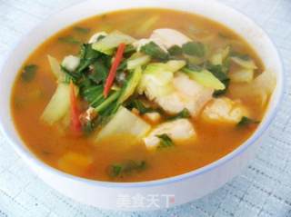 青菜炖豆腐的做法