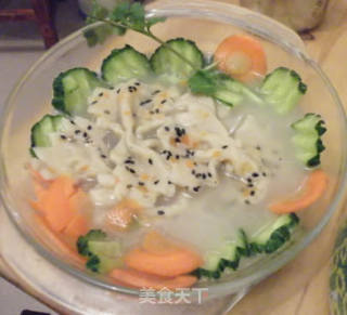 高汤蝴蝶面的做法