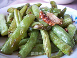 干煸四季豆的做法