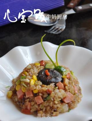  八宝饭（咸味版）的做法