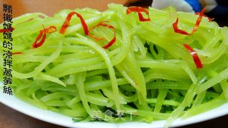 爽口小菜--凉拌莴笋丝