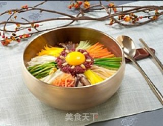 正宗韩国拌饭的做法的做法