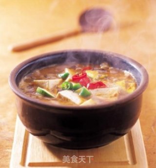 韩国大酱汤的做法的做法