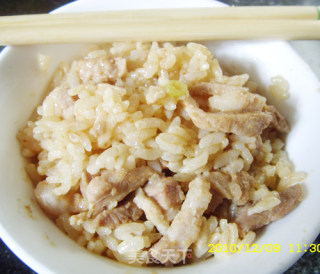 焖肉饭的做法