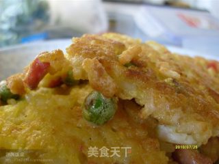 米饭饼的做法
