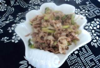 葱爆羊肉的做法