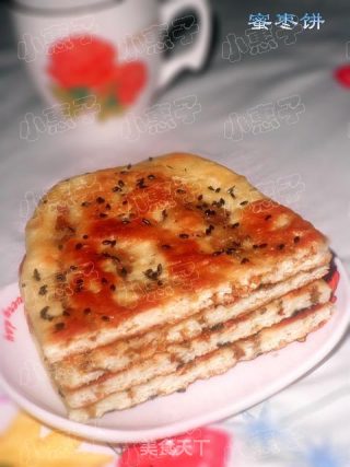 香甜酥有点脆的-----蜜枣饼的做法