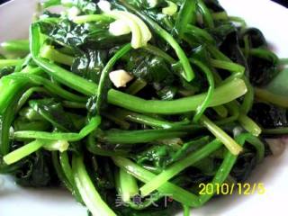 简单美味－蒜泥菠菜的做法