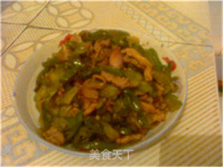苦瓜肉片的做法