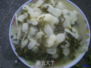雪菜马蹄的做法