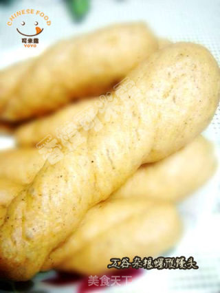 五谷杂粮柱杖馒头的做法