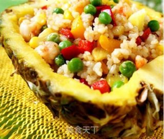 认认真真菠萝饭的做法