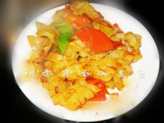 韩式辣炒鱿鱼的做法
